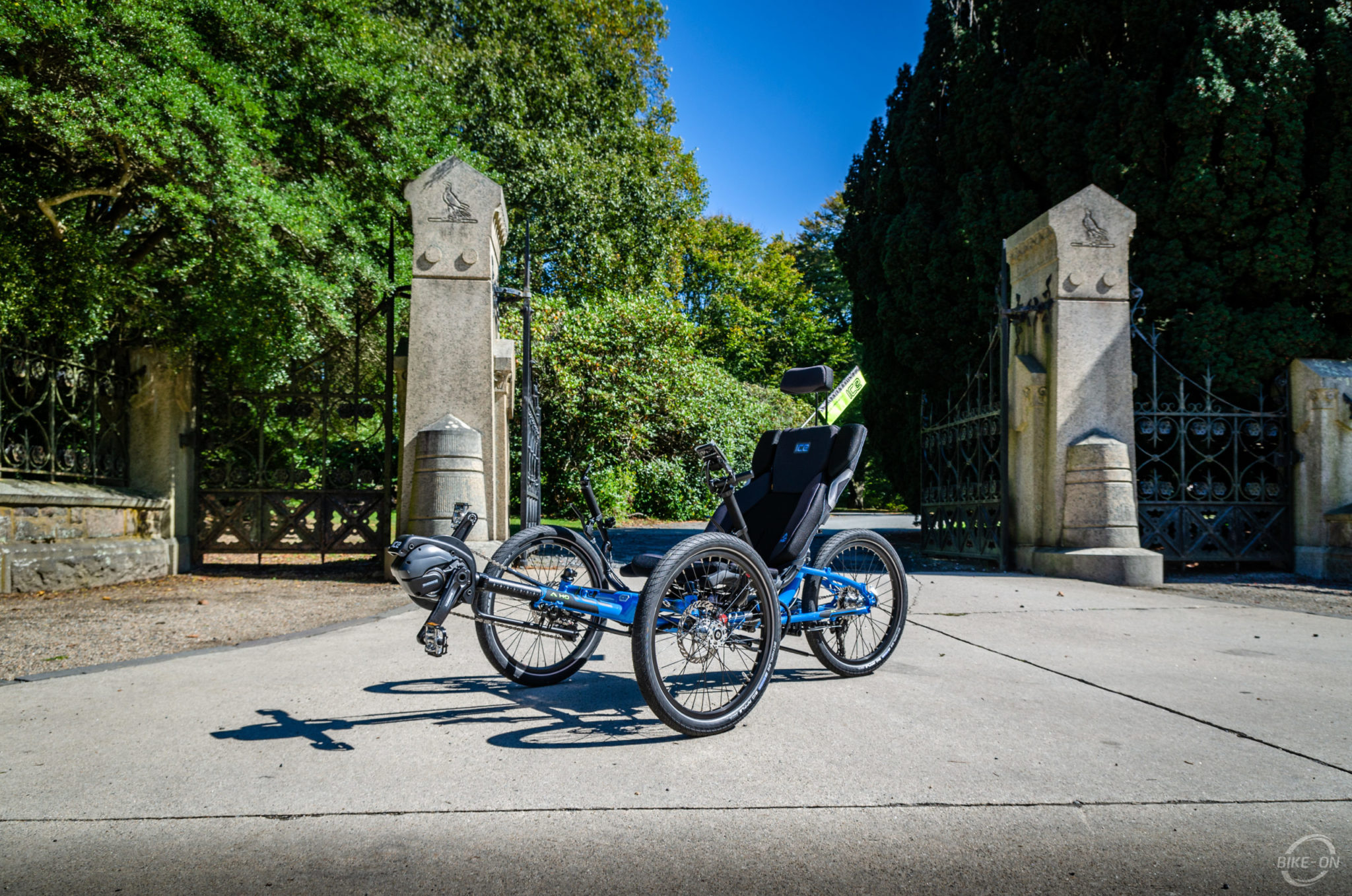 Ice adventure recumbent store trike