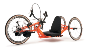 Top End Force G Handcycle in Orange frame