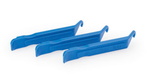park tool tire levers in blue color