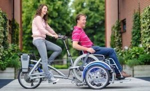 Van Raam Velo Plus Wheelchair Transport Bike - Bike-On