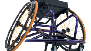 Top End Pro Basketball Sports wheelchair in blue frame color
