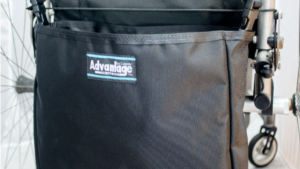 Advantage Bags WH105 Wheelchair just a sac in black nylon