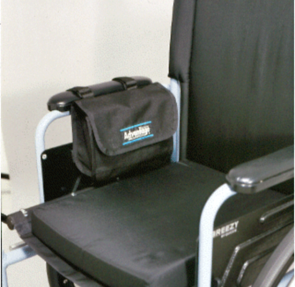Advantage Bags wheelchair organizer for armrest