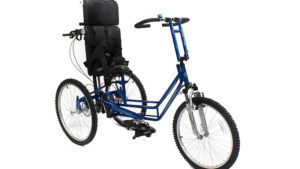 Freedom Concepts AS2600 adaptive cycle with blue frame