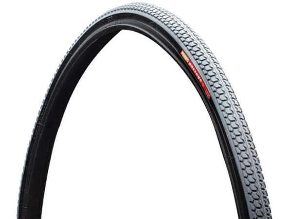Primo Passage wheelchair tires with grey tread and black sidewall
