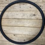 Shox Urethane Wheelchair Tire – Herringbone Tread- Black
