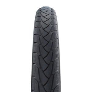 Front-facing view of Schwalbe Marathon Plus Clincher Tires