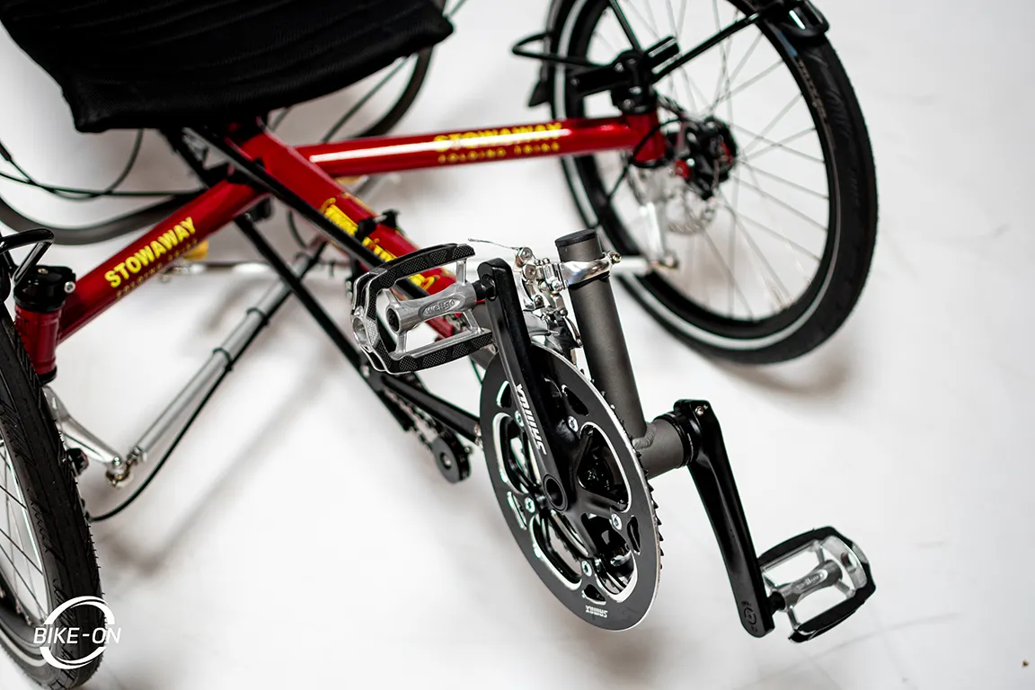 Trident Trikes Stowaway II pedals and gears