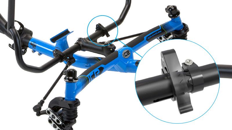 Improved handlebar clamping system